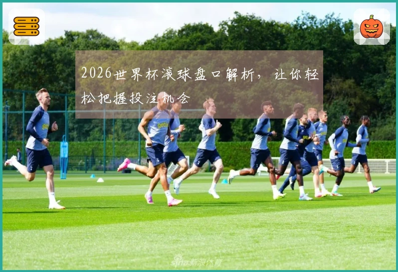 2026世界杯滚球盘口解析，让你轻松把握投注机会